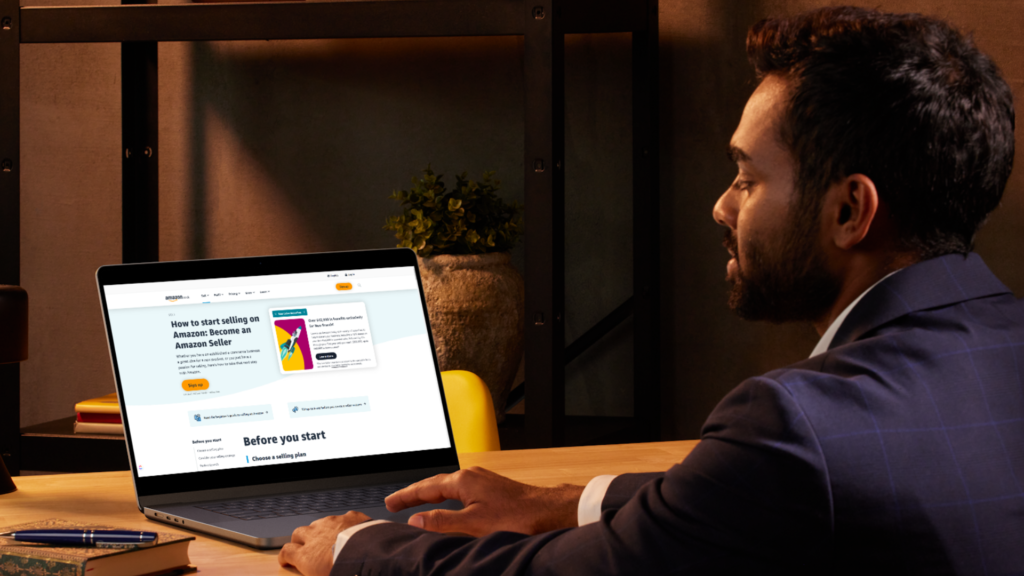 Amazon FBA regisztráció